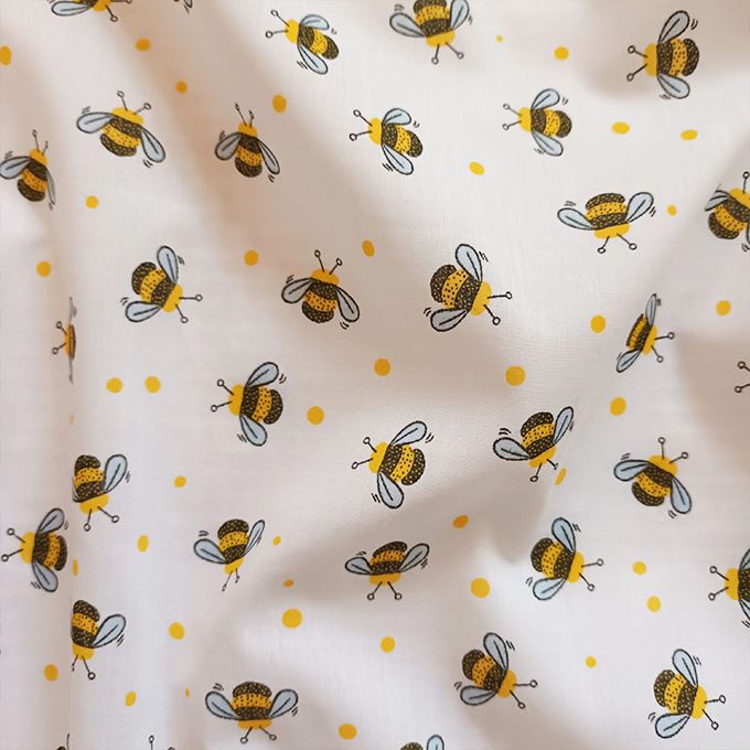 tissu couture abeille